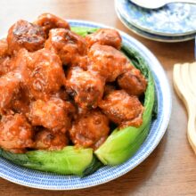 【料理家美桜さん監修】米粉de甘酢肉団子